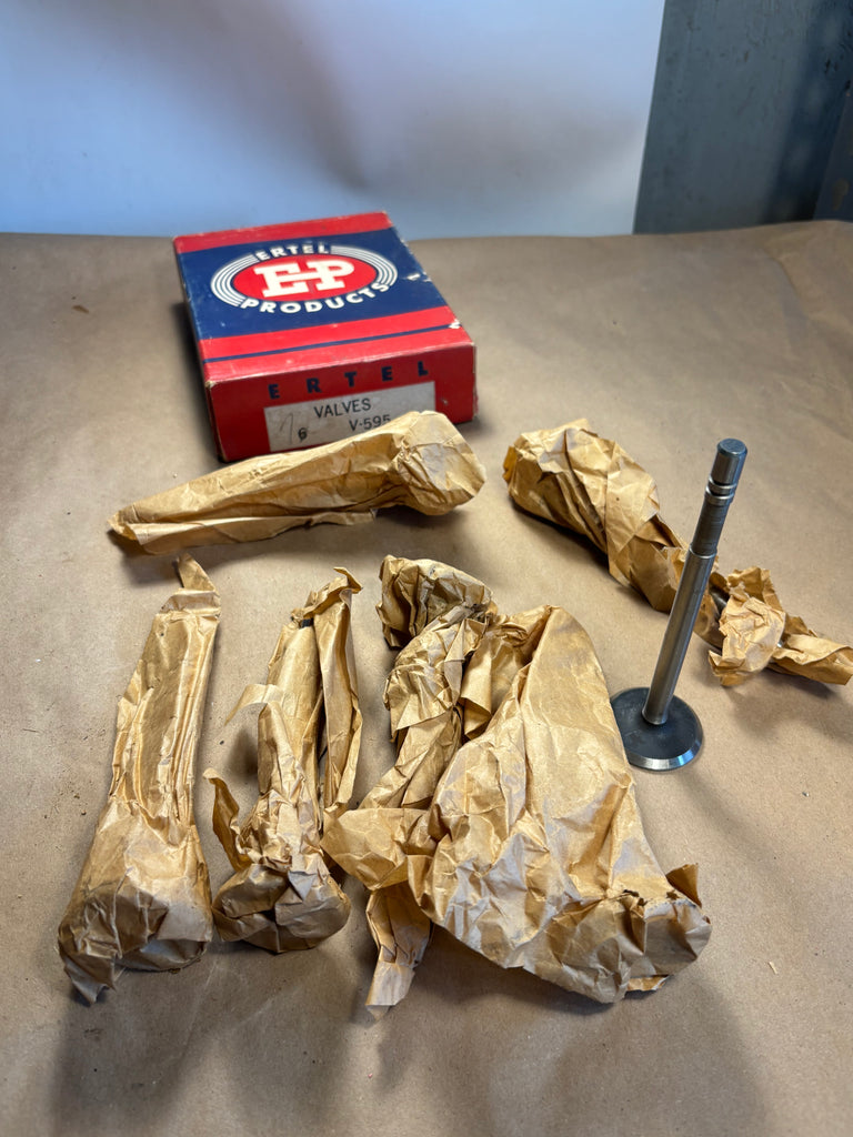 1933-1934 Chevrolet 6-Cylinder Intake Valves – Set Of 6 NORS – USA Made – Engine Rebuild 3 thumbnail image