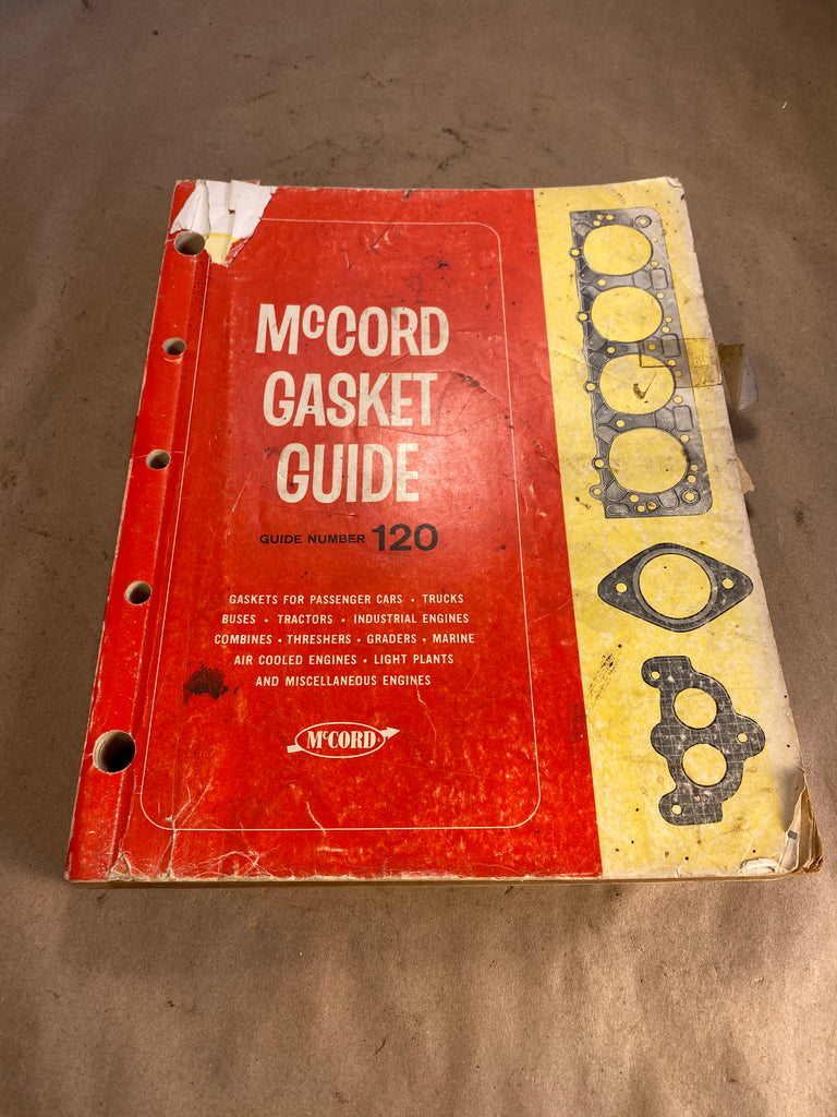 1967 McCord Gasket Guide No. 120 passenger cars trucks buses farm