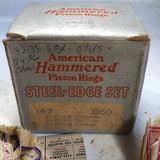 1934-1939 Chevrolet GMC Olds Studebaker piston rings .060 167
