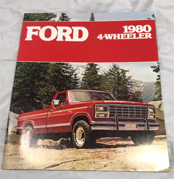 1980 Ford 4-Wheeler sales brochure