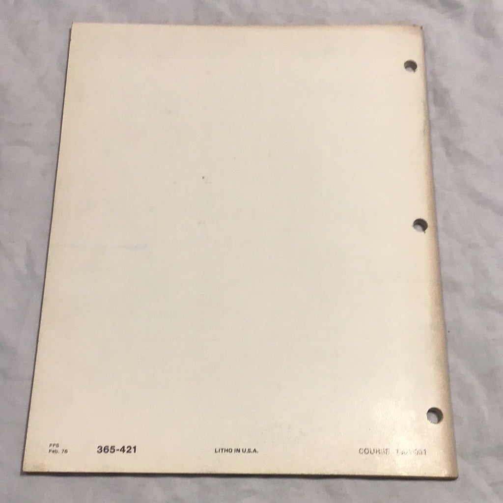 1976 Ford Certified Training Program Rack and Pinion Diagnosis and Rep