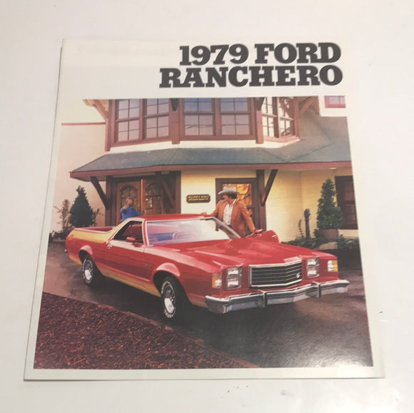 1979 Ford Ranchero dealer sales brochure