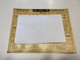 1936 Studebaker Eight Model President 125” AEA Tune Up System card