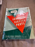 1956 Valley Forge Ignition Service Parts Catalog