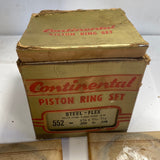 1933-1940 Willys 37 Panel Delivery piston ring set .030