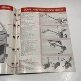 1939 Mopar Chrysler Illustrated Body Parts List