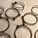 Vintage double wire hose clamp lot x15 piece