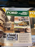 1980 Ford Trucks brochures B Series C Series Chassis Recreation Vehicles x46