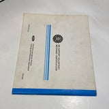 1981 Ford Escort Lynx Electrical & Vacuum Troubleshooting Manual