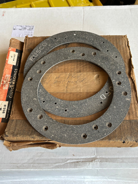 1928-1931 Ford Model A replacement clutch facings NORS