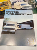 1980 Ford Trucks brochures B Series C Series Chassis Recreation Vehicles x46