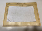 1928-1929 Nash Six Series 460 Advance Six AEA Tune-Up System card