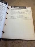 1971 NAPA Echlin Carburetor Tune Up Kits and Parts catalog