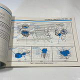 1987 Ford Taurus Sable Electrical & Vacuum Troubleshooting Manual