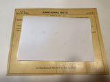 1932 Rockne Six Model 65 AEA tune up system card