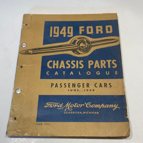 1949 Ford Chassis Parts Catalog