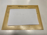 1929-1930 Studebaker Eight Model FE President AEA Tune Up System card