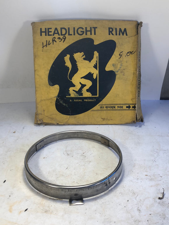 1946 Ford Mercury headlight trim ring NORS
