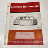 Vintage Mopar Catalog Sheets and Application Charts Catalogs