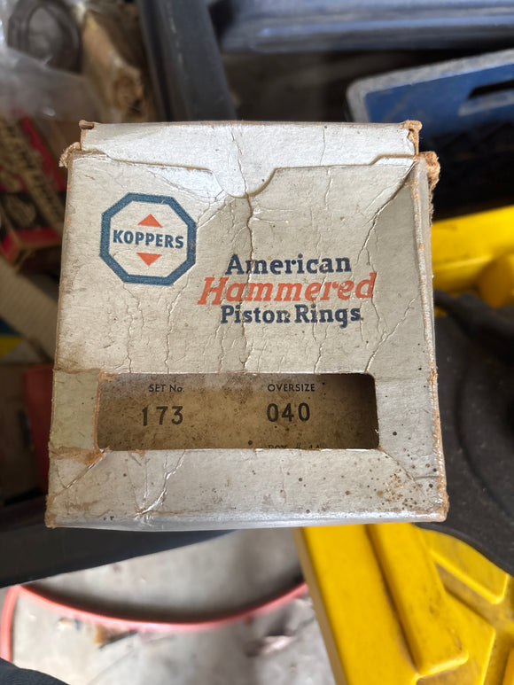 1941-1951 Chevrolet 235 Stovebolt piston ring set .040 173
