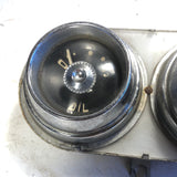 1955 Dodge Royal Lancer Oil Pressure and Temperature gauge cluster