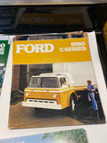 1980 Ford Trucks brochures B Series C Series Chassis Recreation Vehicles x46