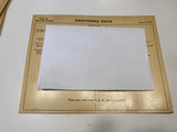 1933 Studebaker Eight Model 92 Speedway President AEA Tune Up System card