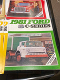 1981 Ford Trucks brochures Econoline F Series L Line B C-Series x57