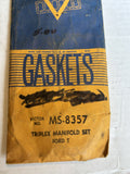 Ford Model T triplex manifold gasket set Victor MS-8357