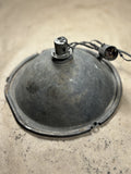 1930s Chevrolet brass antique car headlight 7” reflector and bulb socket