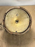 1930s Chevrolet brass antique car headlight 7” reflector and bucket