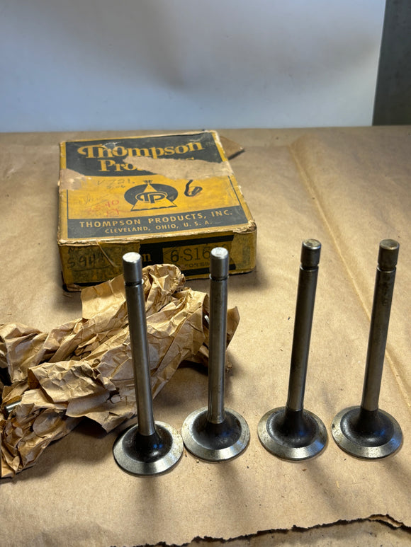 1935-1942 Chevrolet passenger exhaust valves x6 S1640