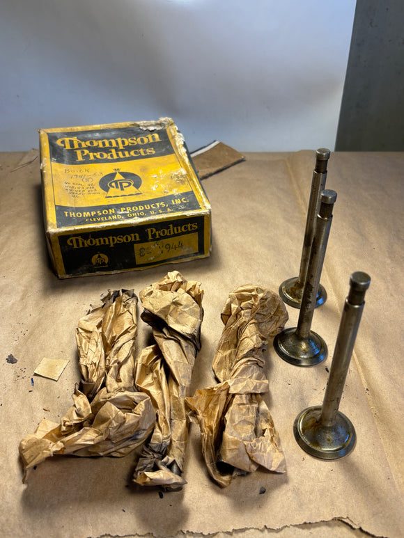 1948-1953 Buick 8 cylinder intake valves x6 V944 NORS