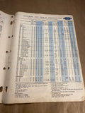 1940-1959 Blue Streak Service Guide tune up specs and ignition parts catalog