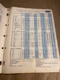 1940-1959 Blue Streak Service Guide tune up specs and ignition parts catalog