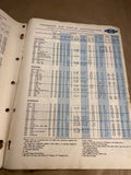 1940-1959 Blue Streak Service Guide tune up specs and ignition parts catalog