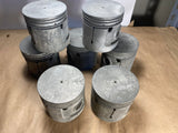 1932-1936 Ford flathead V8 pistons x7 .060 40-6110-G NOS