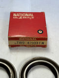 1965-2001 AMC JEEP rear outer wheel seal National 470311N pair