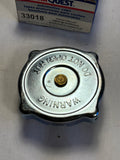 Caterpillar Tractor Machinery radiator cap CarQuest 33018
