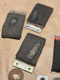 1969 Chevelle door window mount parts tracks stops guides