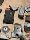 1969 Chevelle door window mount parts tracks stops guides