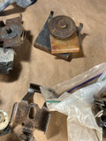 1969 Chevelle door window mount parts tracks stops guides