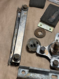 1969 Chevelle door window mount parts tracks stops guides