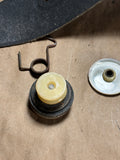 1969 Chevelle rear quarter window glass mounting hardware L & R