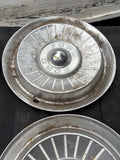 1957-1959 Ford Fairlane Ranchero Thunderbird 14” hubcap set of 4