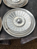 1957-1959 Ford Fairlane Ranchero Thunderbird 14” hubcap set of 4