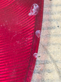 1960 Ford Fairlane Galaxie tail light lenses pair OEM Ford script