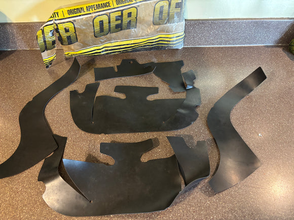 1967-1968 Camaro Firebird splash shield set