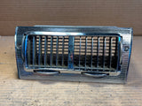 1958-1960 Ford Thunderbird center dash AC vent assembly including bezel