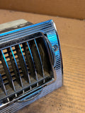 1958-1960 Ford Thunderbird center dash AC vent assembly including bezel